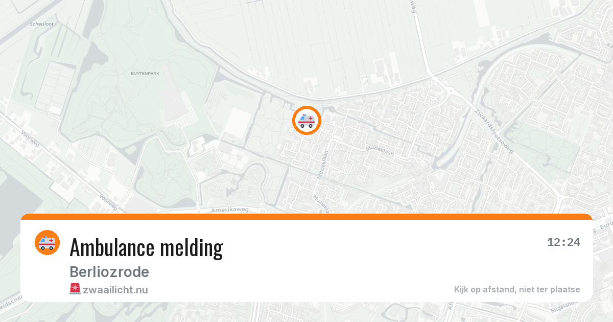 Ambulance melding — 3 feb 2026