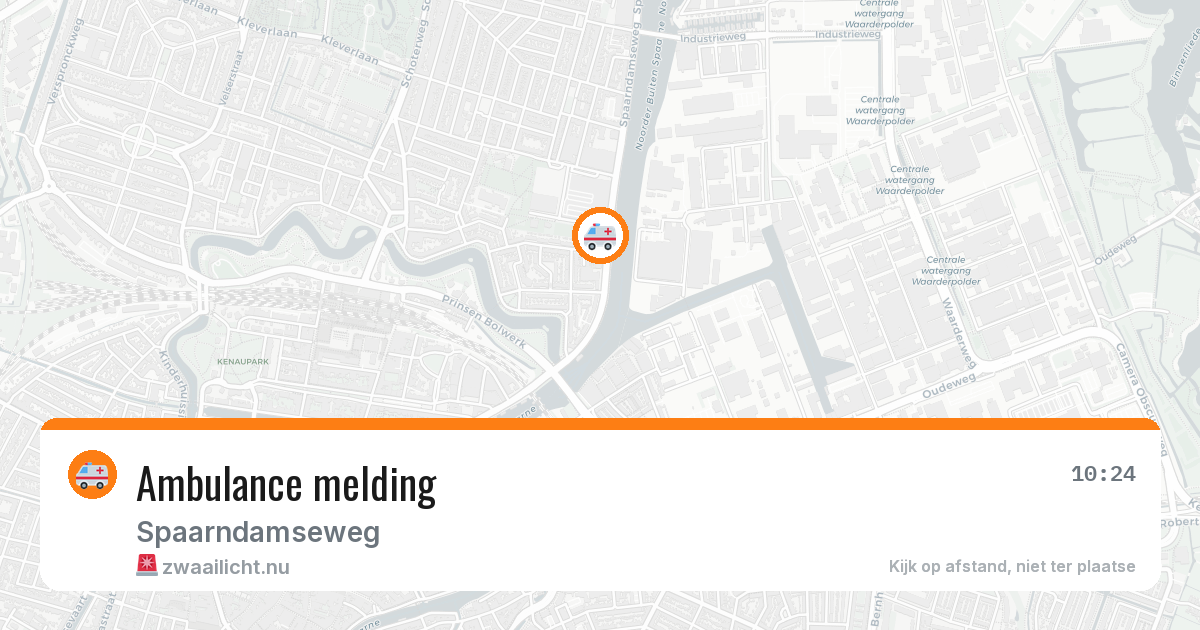 Ambulance melding — 25 mrt 2026