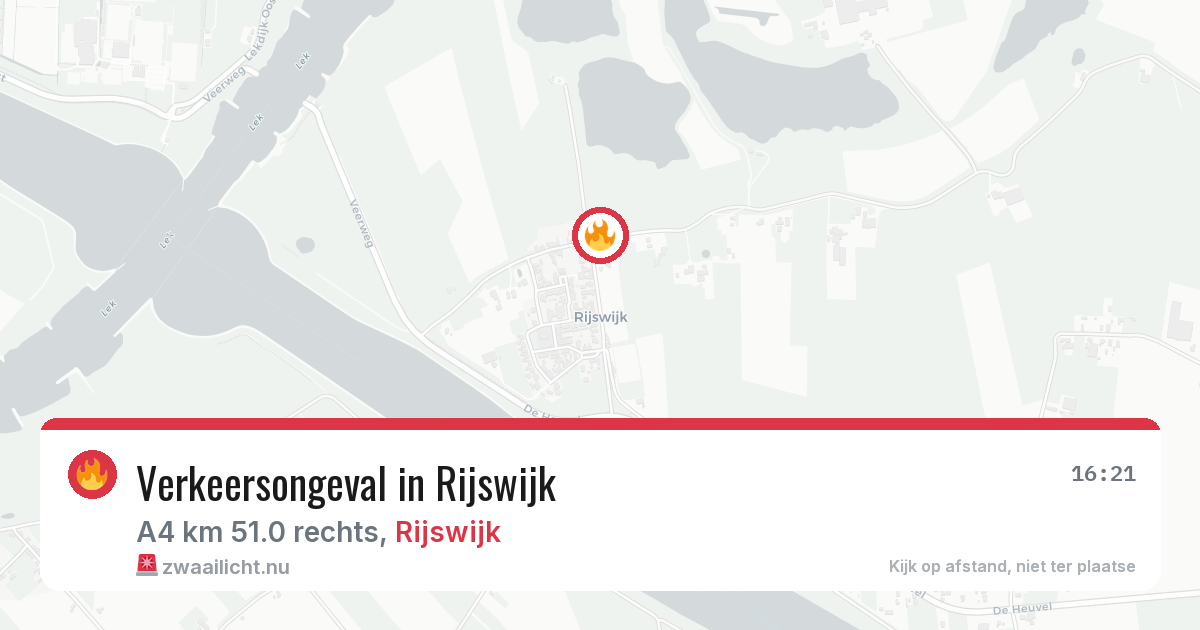 Verkeersongeval in Rijswijk — 11 mrt 2026