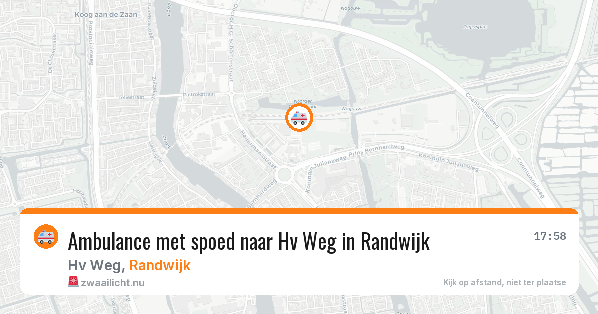 Ambulance met spoed naar Hv Weg in Randwijk — 21 mei 2026