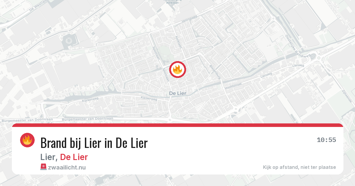 Brand bij Lier in De Lier — 24 jul 2026