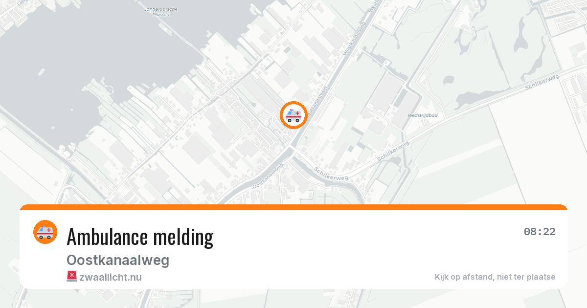 Ambulance melding — 20 jul 2026