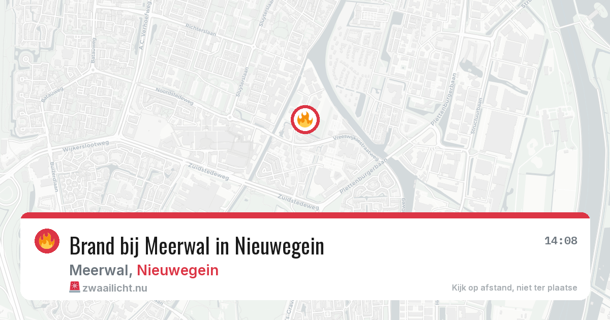 Brand bij Meerwal in Nieuwegein — 25 mei 2026