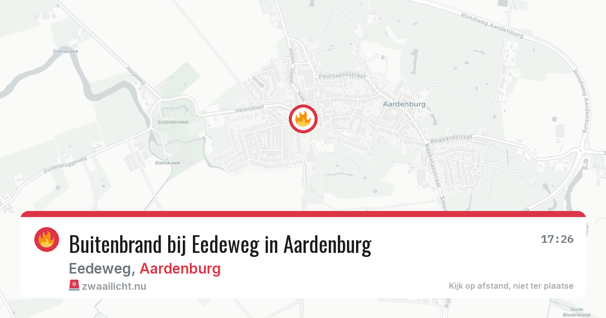 Buitenbrand bij Eedeweg in Aardenburg — 23 jul 2026
