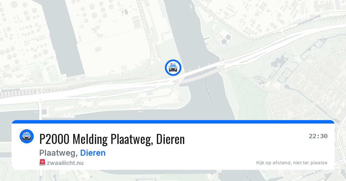 P2000 Melding Plaatweg, Dieren — 13 jul 2026