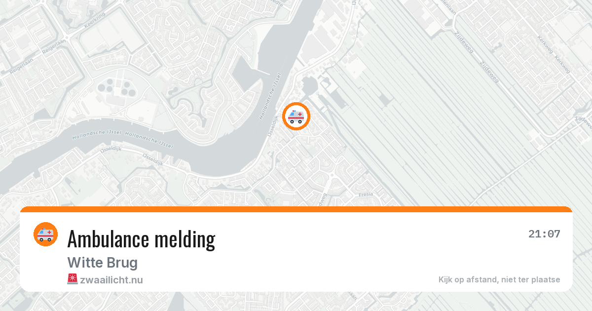 Ambulance melding — 14 jul 2026