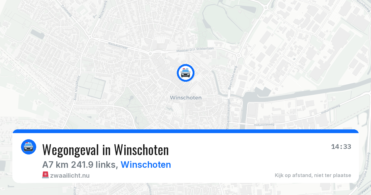 Wegongeval in Winschoten — 24 jan 2026