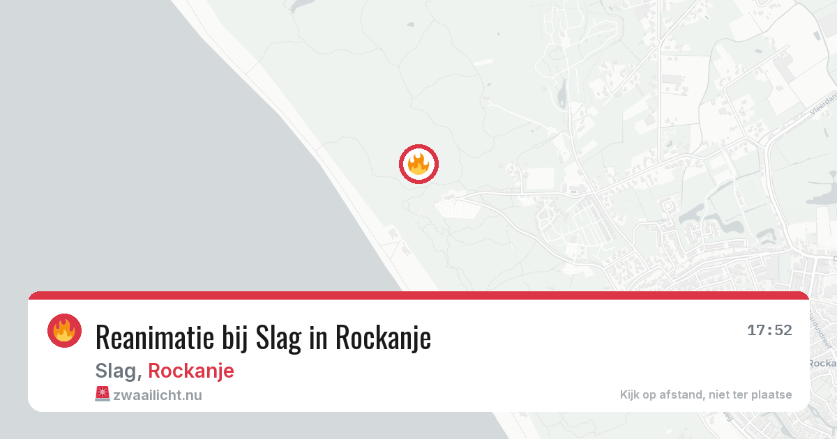 Reanimatie bij Slag in Rockanje — 4 jun 2026