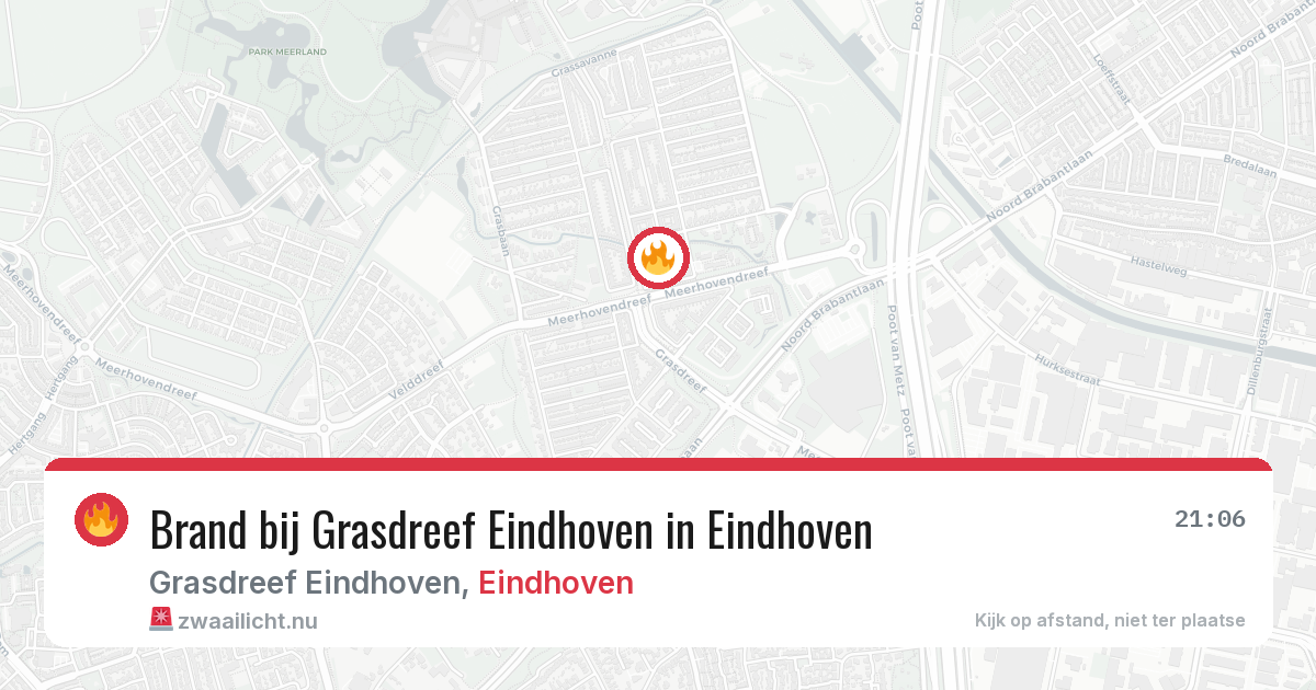Brand bij Grasdreef Eindhoven in Eindhoven — 22 mei 2026
