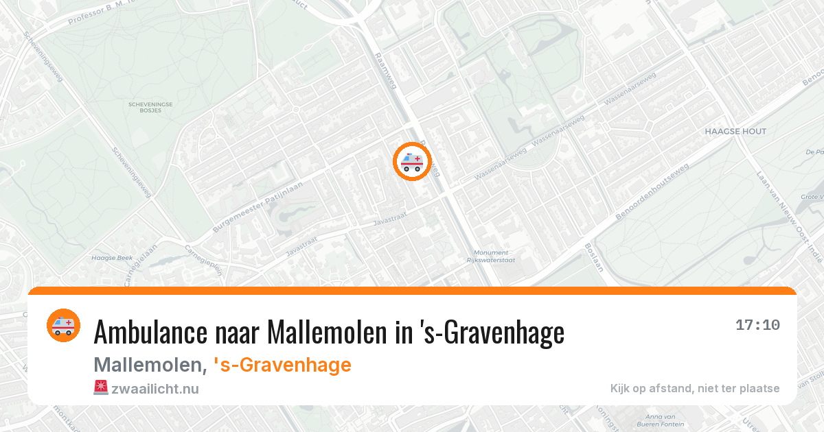 Ambulance naar Mallemolen in 's-Gravenhage — 31 jan 2026