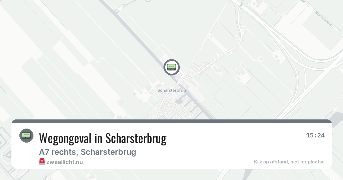 Wegongeval in Scharsterbrug — 7 mrt 2026