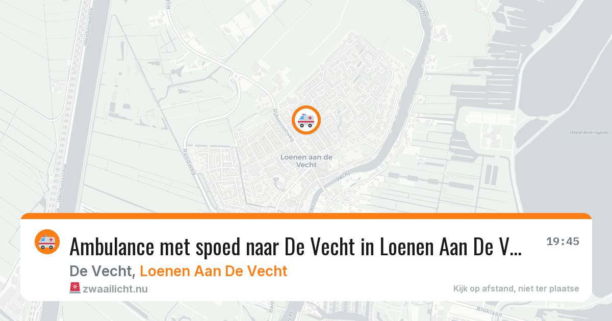 Ambulance met spoed naar De Vecht in Loenen Aan De Vecht — 30 jan 2026