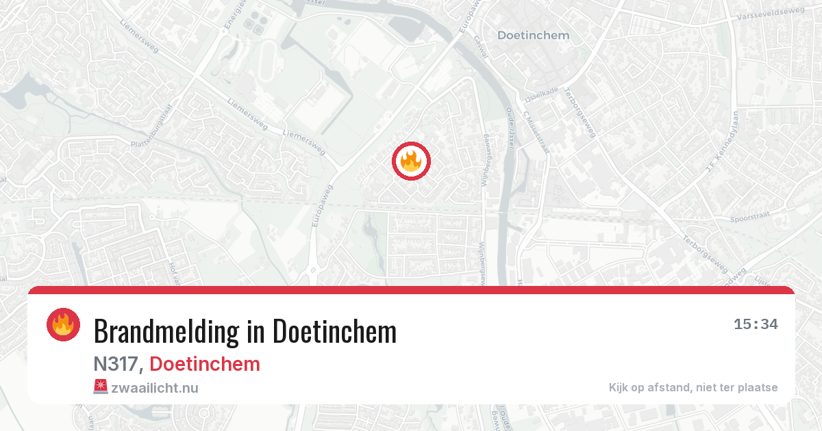 Brandmelding in Doetinchem — 14 jul 2026
