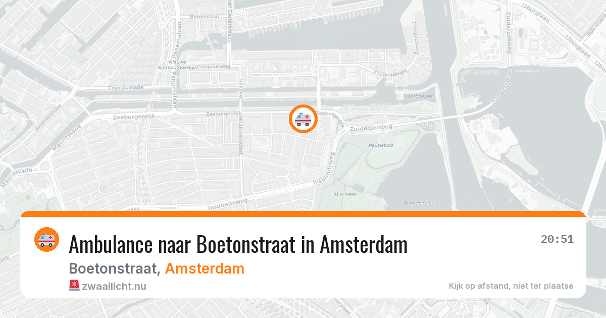 Ambulance naar Boetonstraat in Amsterdam — 4 jun 2026
