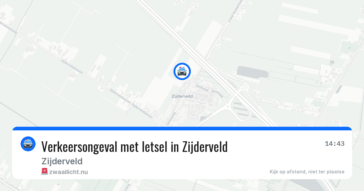 Verkeersongeval met letsel in Zijderveld — 23 mei 2026