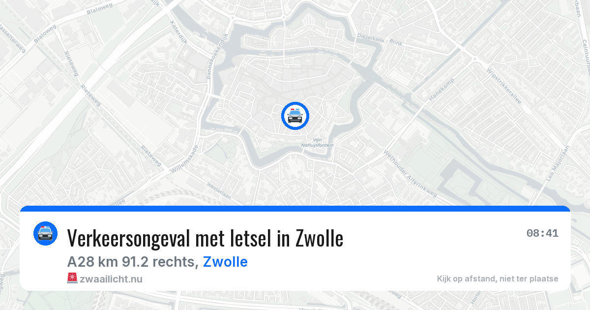 Verkeersongeval met letsel in Zwolle — 20 mei 2026
