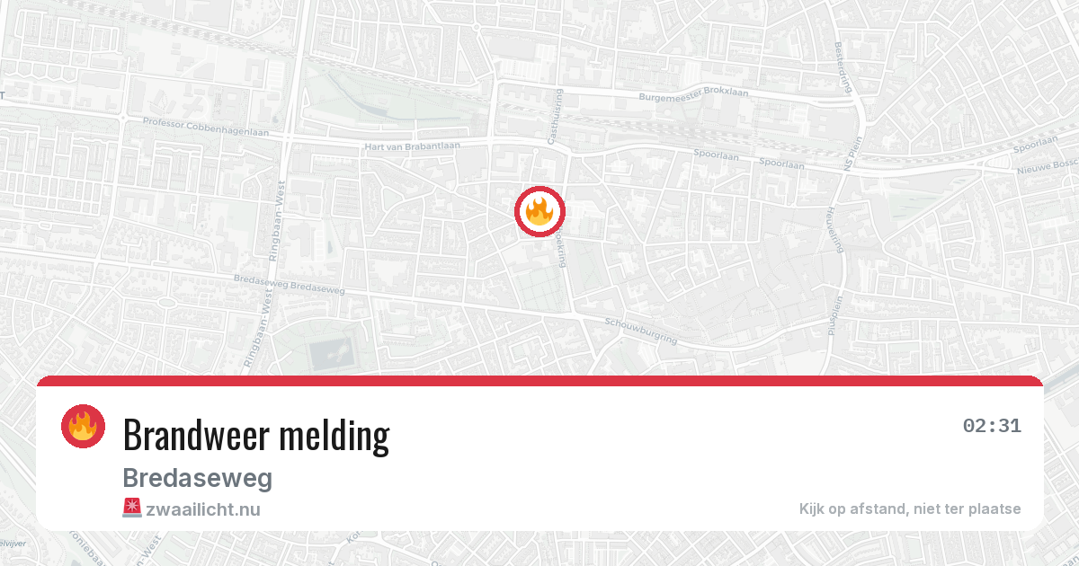 Brandweer melding — 11 jul 2026