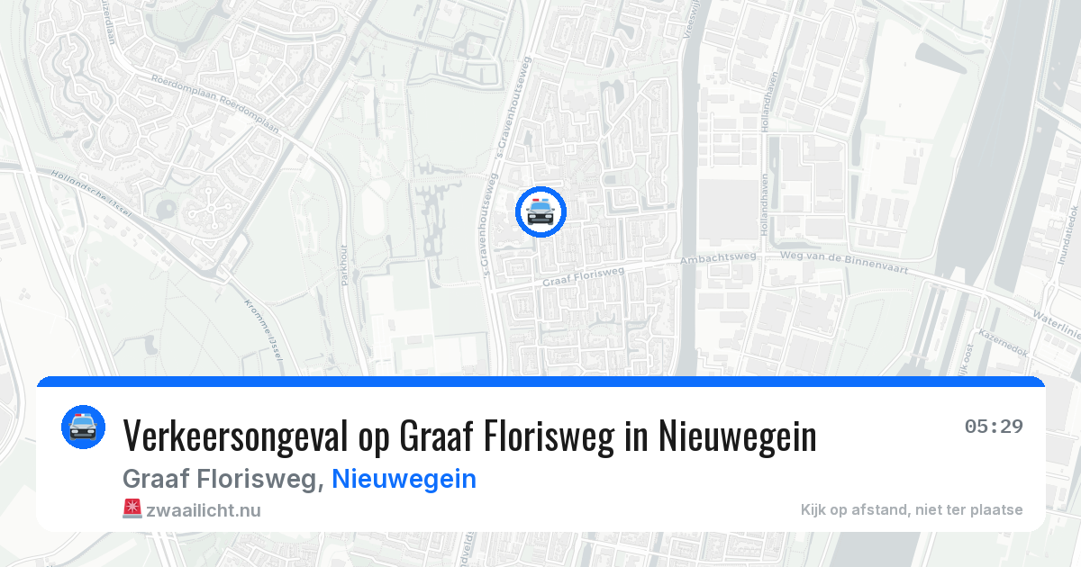 Verkeersongeval op Graaf Florisweg in Nieuwegein — 17 jul 2026