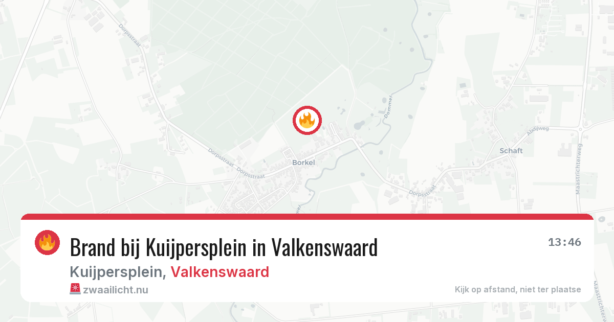 Brand bij Kuijpersplein in Valkenswaard — 26 mei 2026