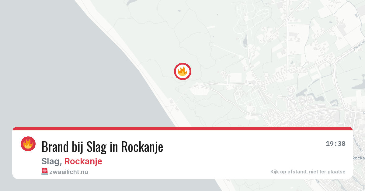 Brand bij Slag in Rockanje — 17 jul 2026
