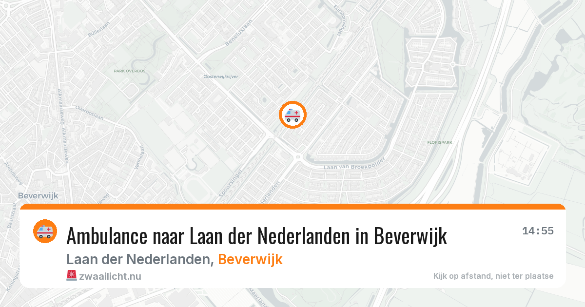 Ambulance naar Laan der Nederlanden in Beverwijk — 27 mei 2026