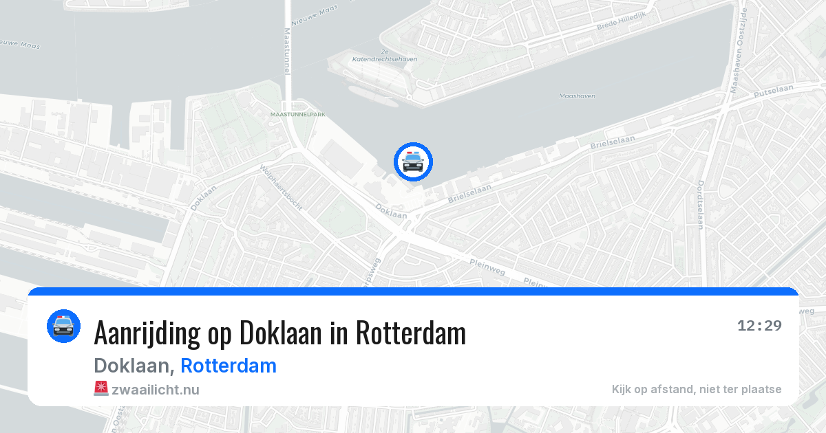 Aanrijding op Doklaan in Rotterdam — 26 mei 2026