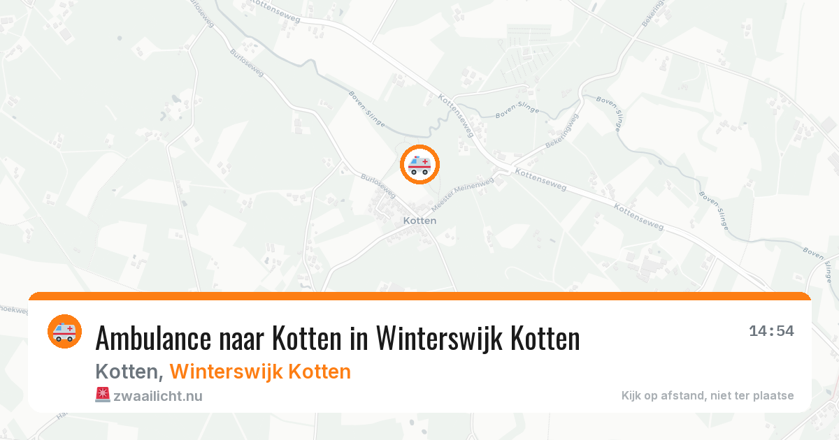 Ambulance naar Kotten in Winterswijk Kotten — 19 feb 2026