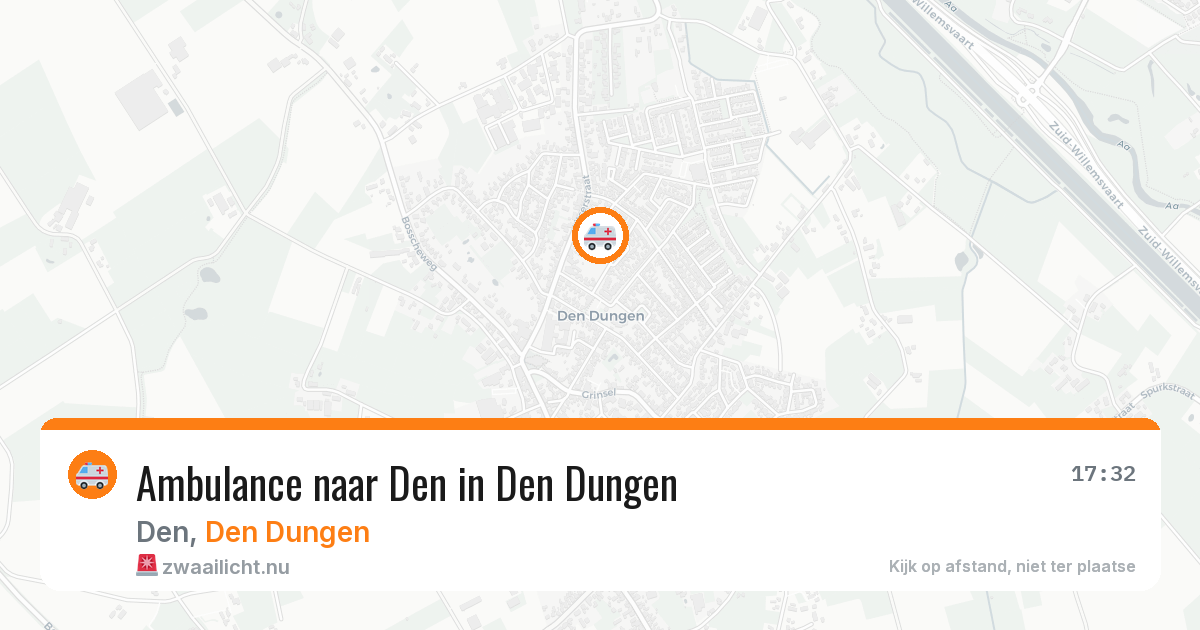Ambulance naar Den in Den Dungen — 21 jan 2026