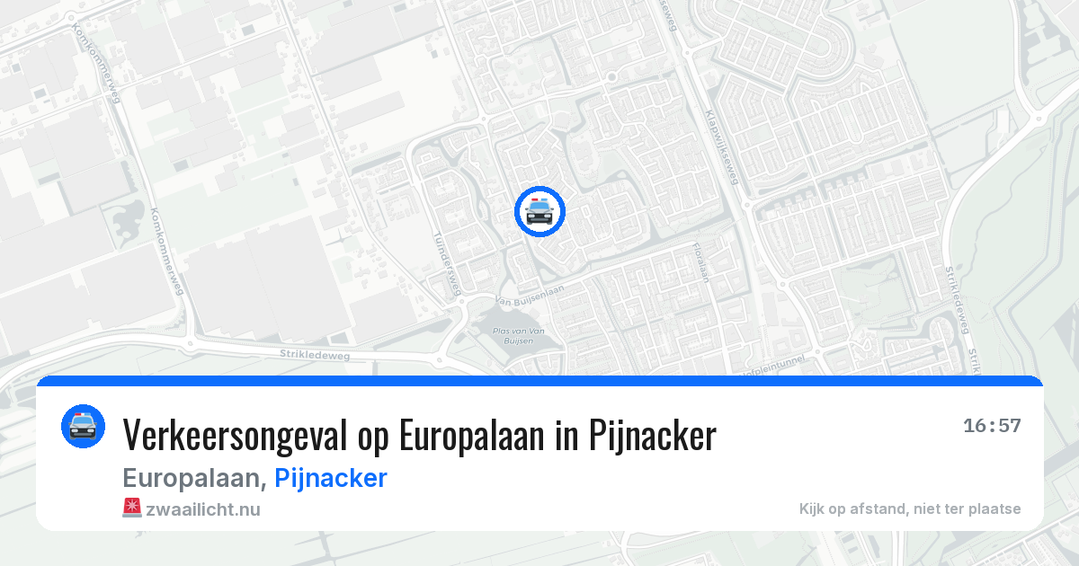 Verkeersongeval op Europalaan in Pijnacker — 4 jun 2026