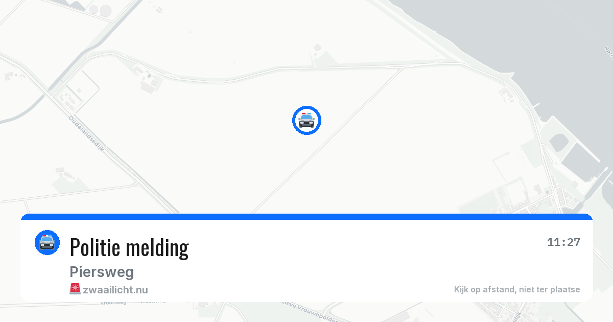 Politie melding — 9 jul 2026