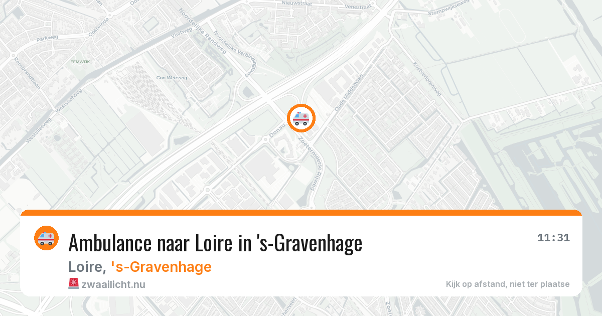 Ambulance naar Loire in 's-Gravenhage — 26 mei 2026
