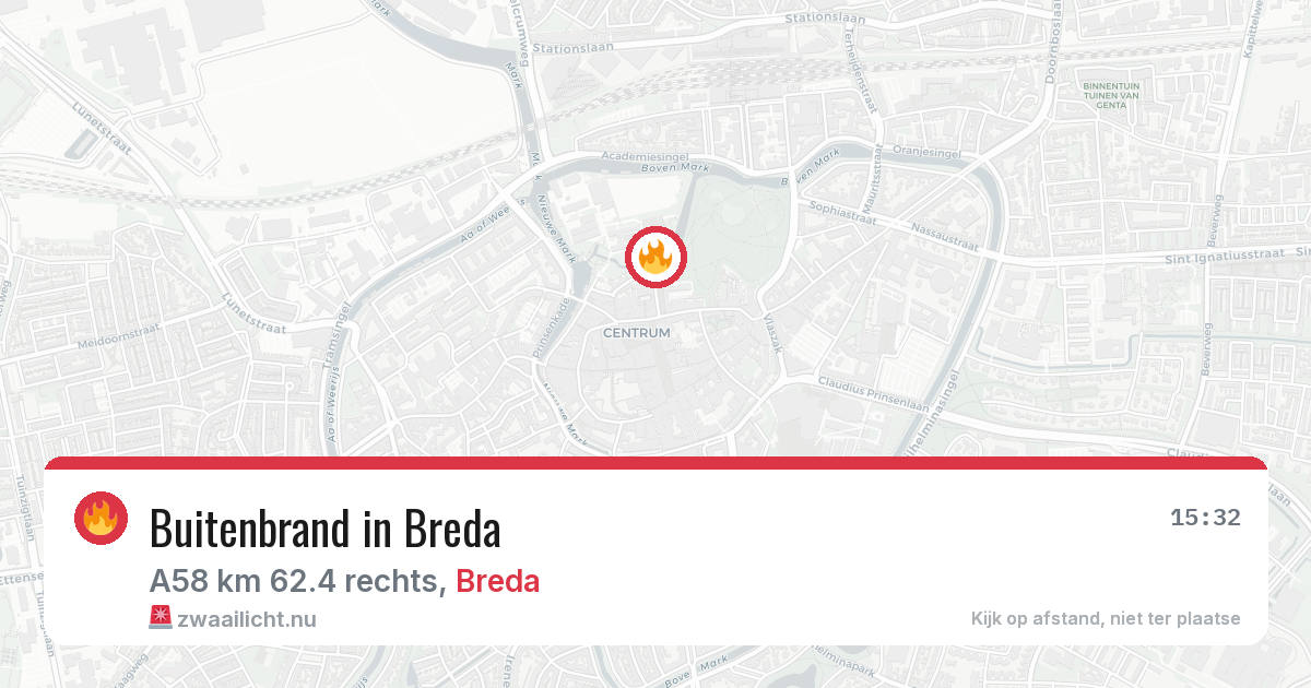 Buitenbrand in Breda — 20 jul 2026