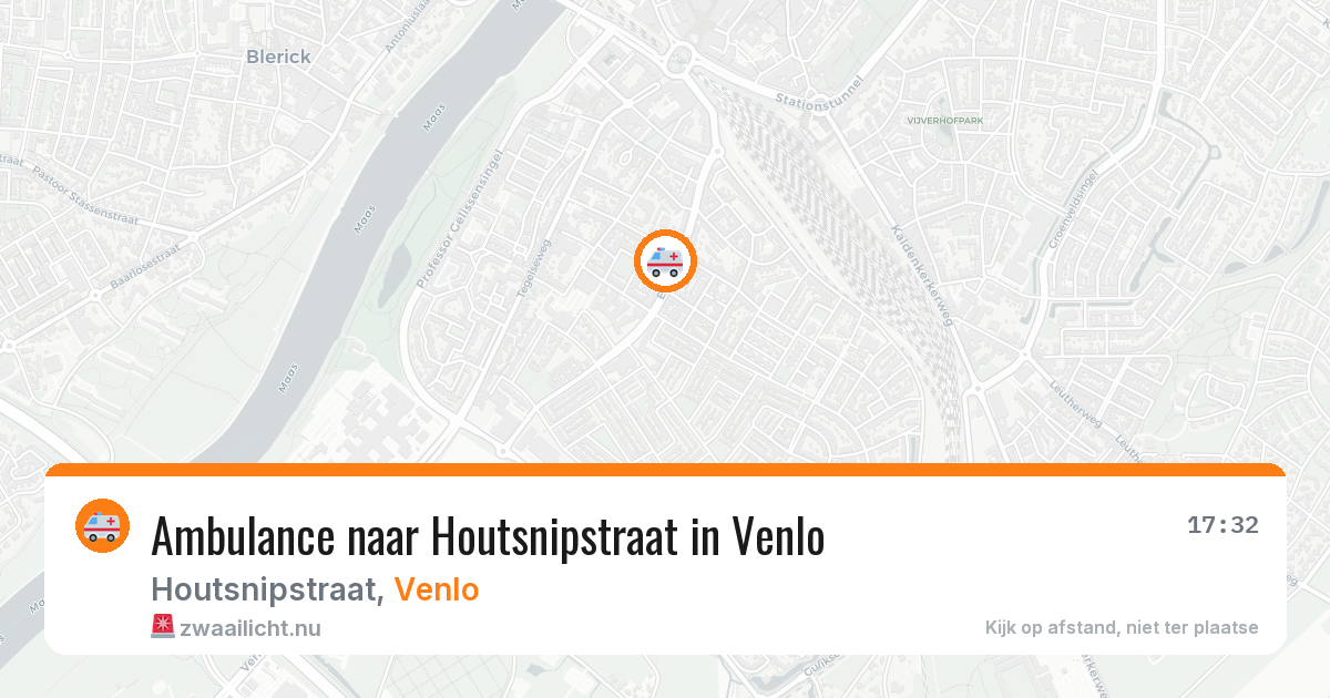 Ambulance naar Houtsnipstraat in Venlo — 6 jun 2026