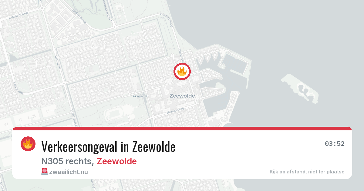 Verkeersongeval in Zeewolde — 8 feb 2026