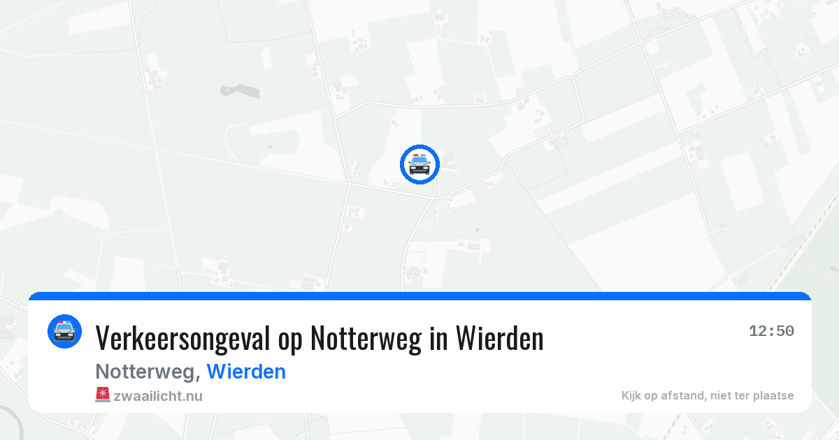 Verkeersongeval op Notterweg in Wierden — 28 mei 2026