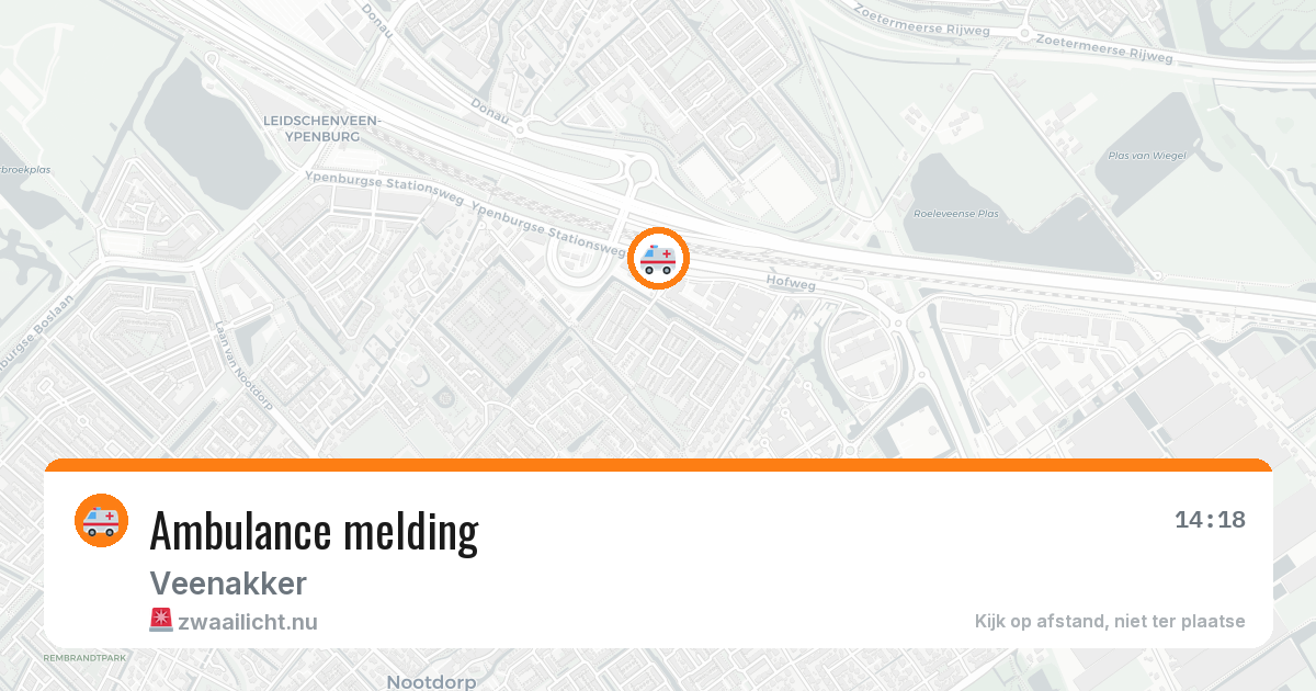 Ambulance melding — 24 jan 2026