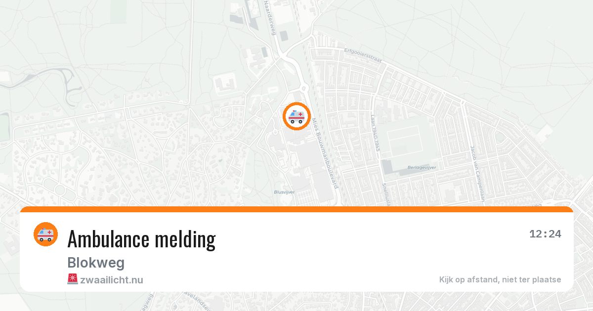 Ambulance melding — 3 feb 2026