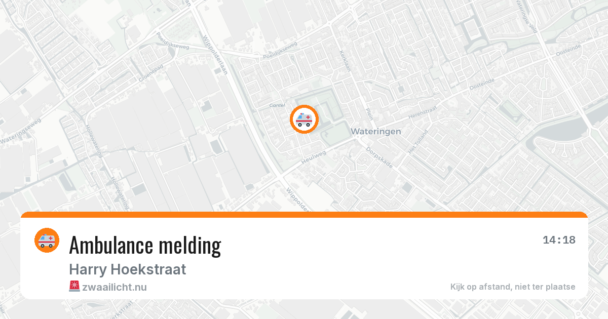 Ambulance melding — 23 jul 2026