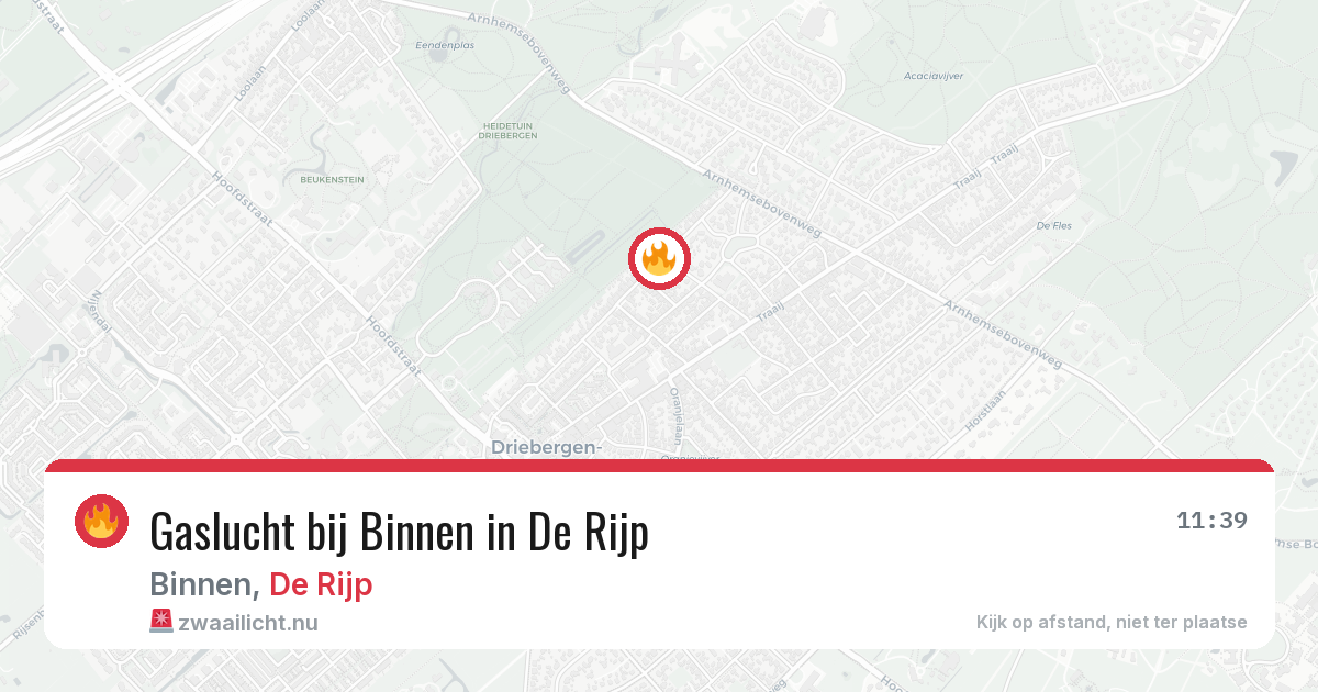 Gaslucht bij Binnen in De Rijp — 21 jan 2026