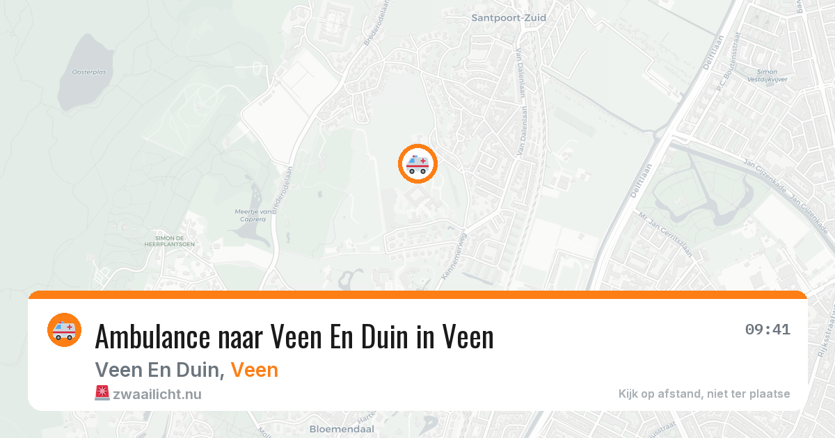 Ambulance naar Veen En Duin in Veen — 26 mei 2026
