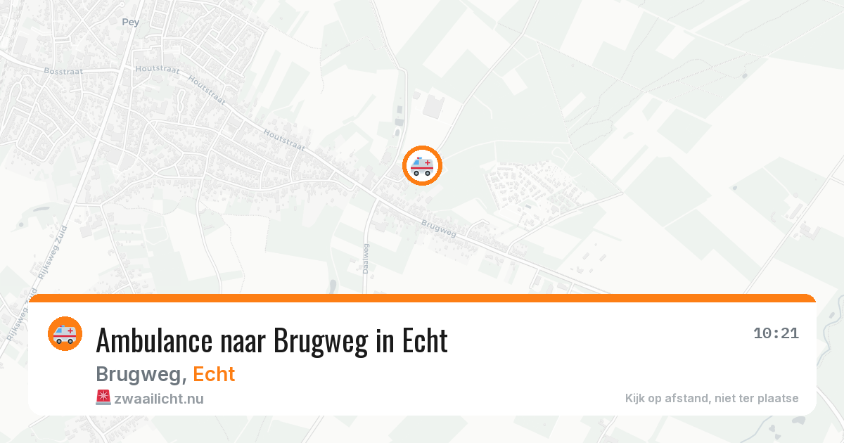 Ambulance naar Brugweg in Echt — 29 mei 2026