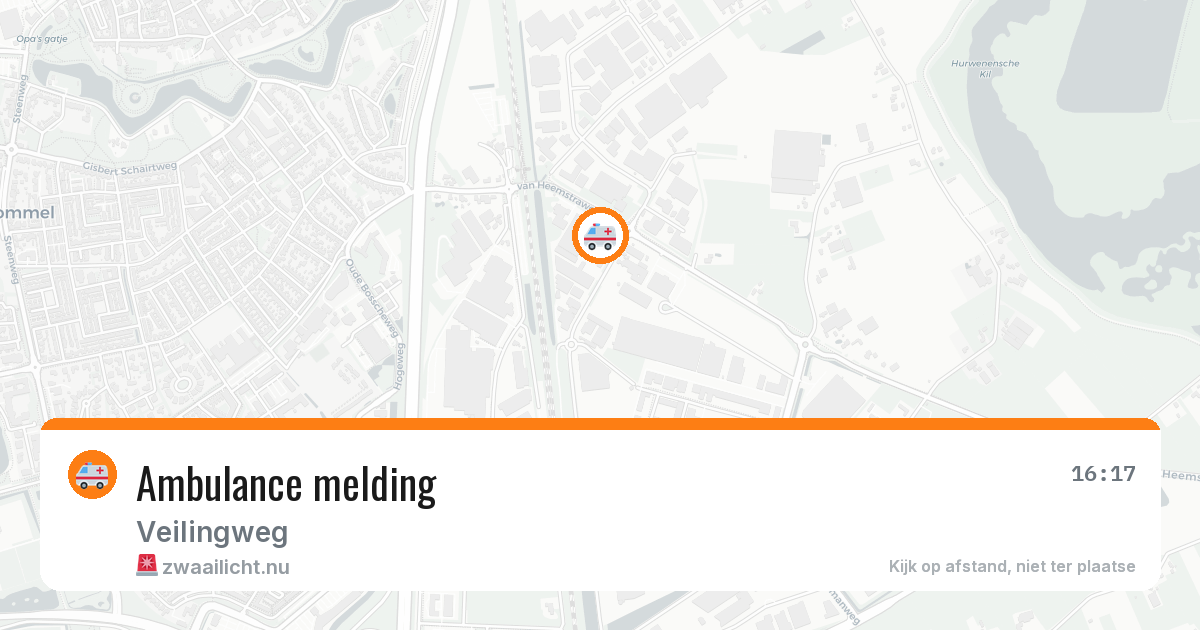 Ambulance melding — 8 jun 2026
