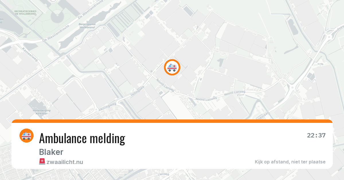 Ambulance melding — 31 jan 2026