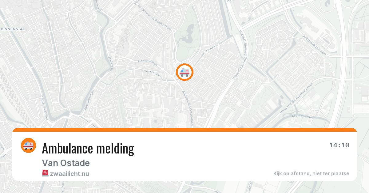 Ambulance melding — 22 jul 2026