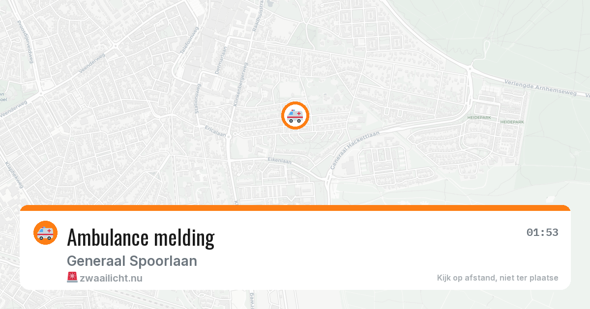 Ambulance melding — 11 feb 2026