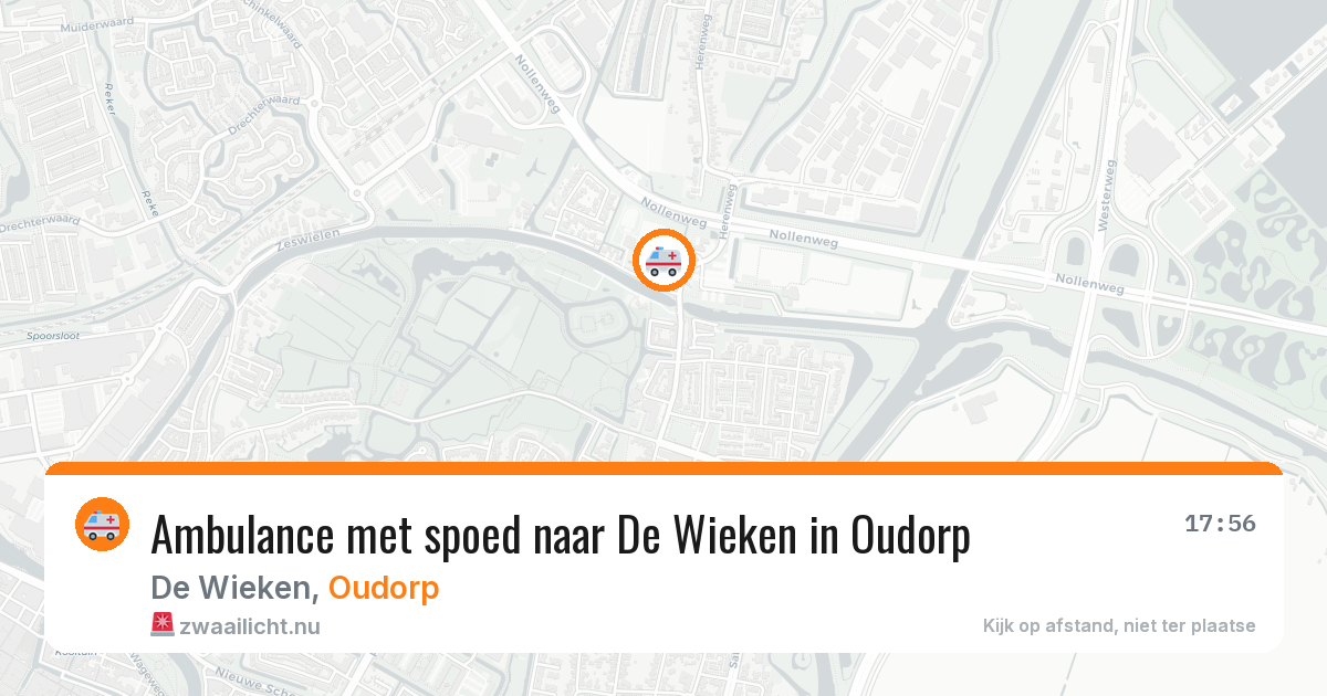 Ambulance met spoed naar De Wieken in Oudorp — 18 jan 2026