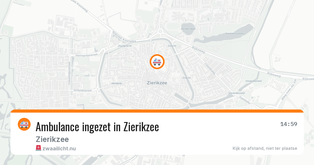 Ambulance ingezet in Zierikzee — 12 jul 2026