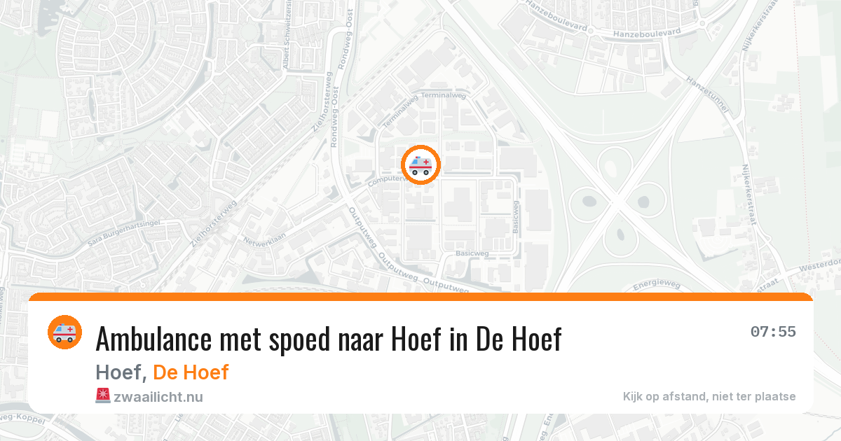 Ambulance met spoed naar Hoef in De Hoef — 10 feb 2026