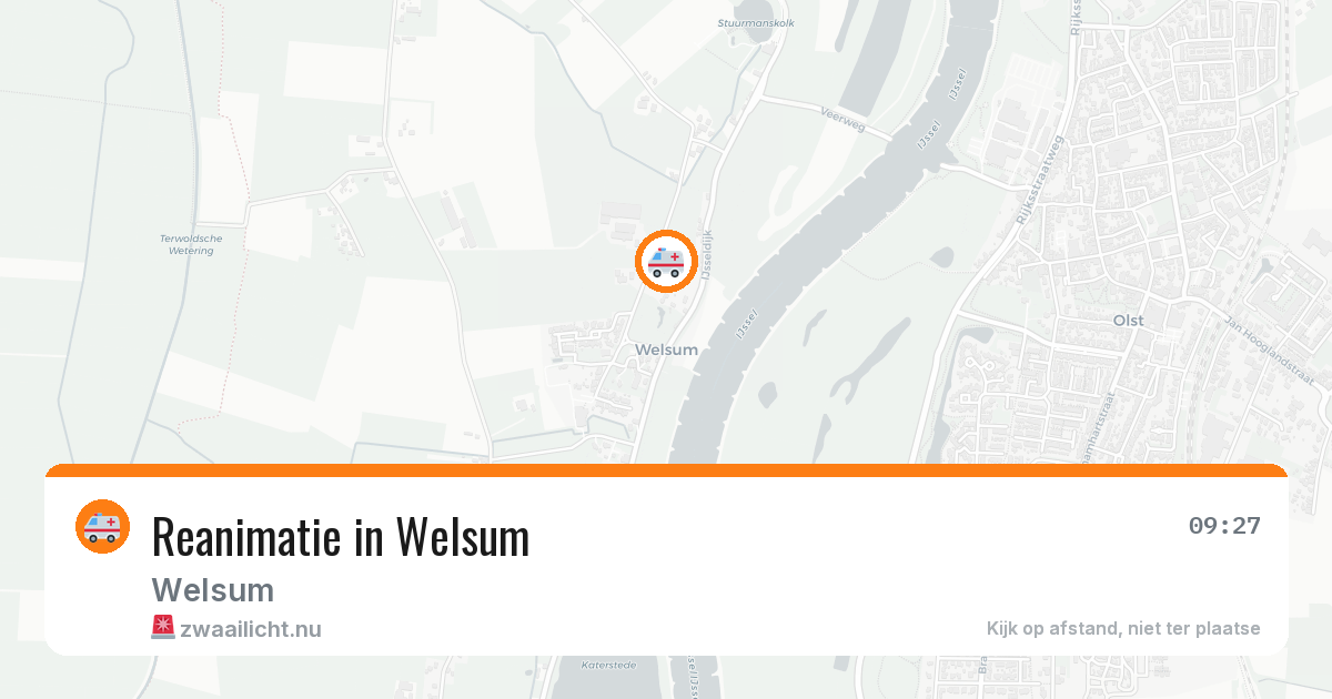 Reanimatie in Welsum — 6 feb 2026