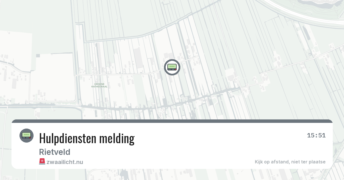 Hulpdiensten melding — 23 feb 2026